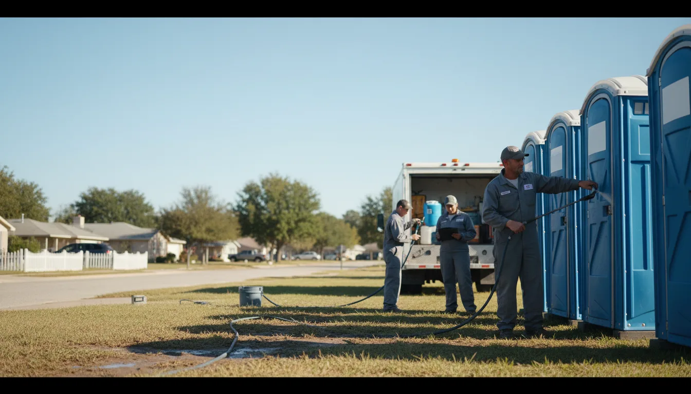 Long-Term Portable Toilet Rental in Sainte Genevieve, MO near me